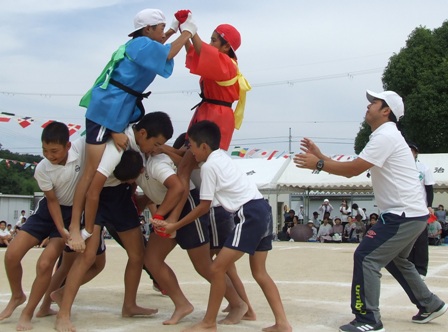 騎馬戦大将 たつの市立河内 こうち 小学校